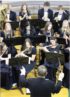 SCOBEY HIGH SCHOOL band members, ….