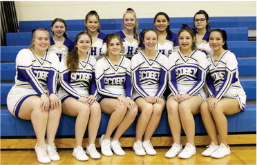 SCOBEY  CHEERLEADERS  for ….