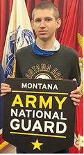 Joins Army  National Guard