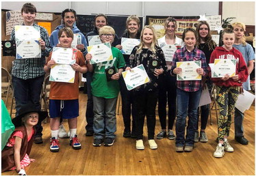 4-H Members Give  Demonstrations