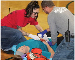 A MASS TRAUMA CARE EVENT ….