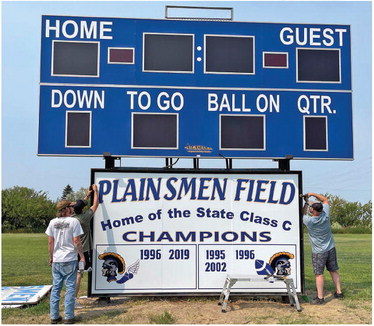 SCOBEY  PLAINSMEN  commissioned ….