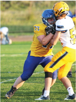 SCOBEY SENIOR JOSH HAMMERLY applies ….