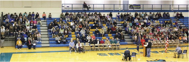 Very Big Audience Attends Veterans Day Event At SHS Very Big Audience Attends Veterans Day Event At SHS
