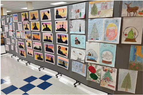 ART FILLED THE Scobey schools ….