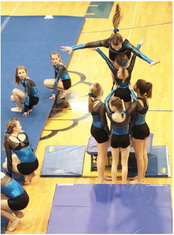 SCOBEY GYMNASTICS SHOW TEAM is ….