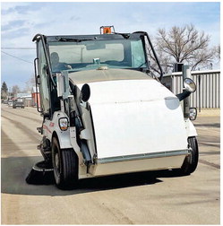 NEW, USED STREET SWEEPER for ….