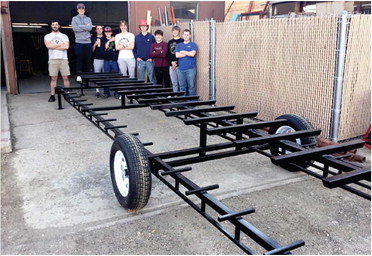 SCOBEY SCHOOL&apos;S WELDING CLASS, under ….