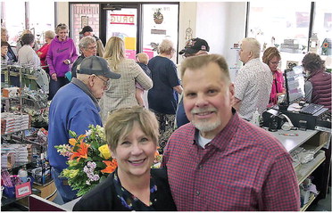 LISA AND BOB HAUGO were …. LISA AND BOB HAUGO were ….