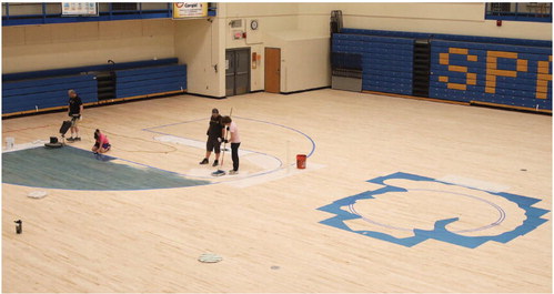 WESTERN  SPORTS  FLOOR ….