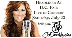 Daniels County Fair  Is Near— July 21-24 – JoDee Messina Concert is SATURDAY, July 23!