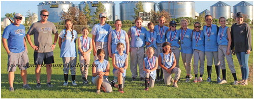 SCOBEY  GIRLS  SOFTBALL ….