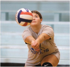 SCOBEY GIRLS&apos; VOLLEYBALL PLAYERS