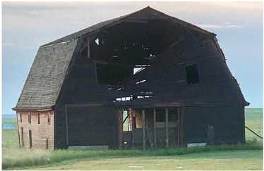 Old Kerstein Barn,  Home of Dancing,  Gets Torn Down
