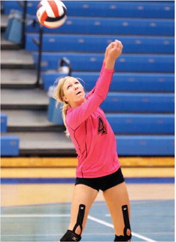 Scobey Spikers  Playing Well  Down Stretch