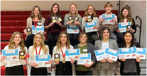 Business Professionals of America Attend  Regional Competition