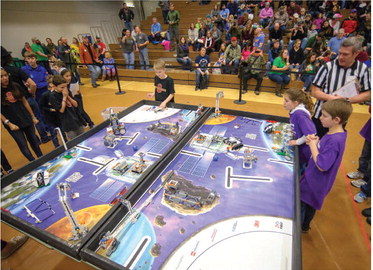 Lustre Competes  At State Lego  Robotics Event