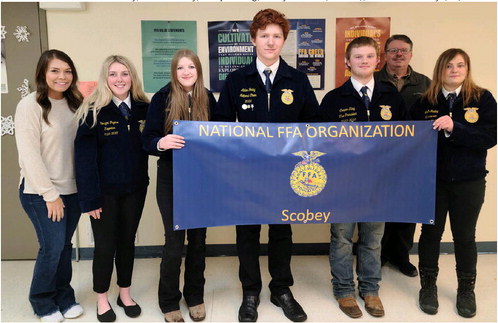 SCOBEY FFA OFF TO STATE! ….