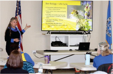 Locals Learn In  Beekeeping Class