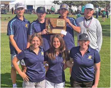 Scobey Boys’ Golf Team Brings A Trophy Home From State C Meet Scobey Boys’ Golf Team Brings A Trophy Home From State C Meet