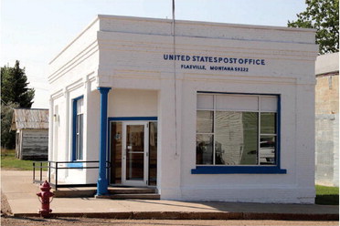Post Office In  Flaxville Set To  Re-Open Oct. 3