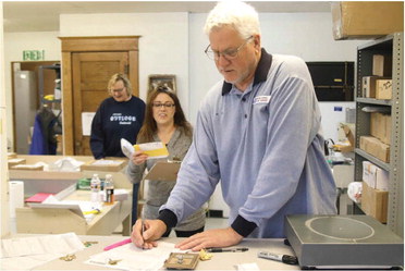 Re-Opening Day at the Flaxville Post Office