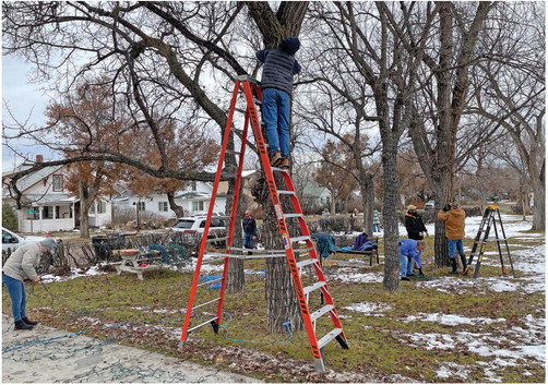 Volunteers Took Advantage