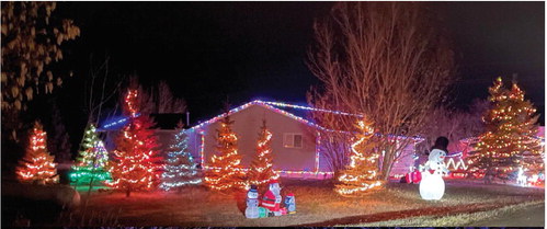 DANIELS COUNTY CHAMBER house decorating ….
