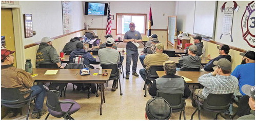 SCOBEY FIRE DEPARTMENT HOSTS TRAINING ….