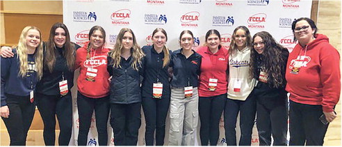 FCCLA MEDALS ALL 10 PARTICIPANTS ….