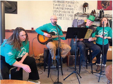 IT WAS SHAMROCKS AND SHENANIGANS ….