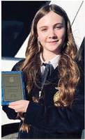 Bilbrey is District FFA  Creed Champion