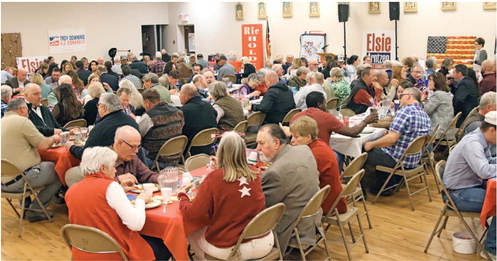Lincoln-Reagan  Dinner Draws  Large Crowd