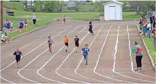 ALMOST A PHOTO FINISH — ….