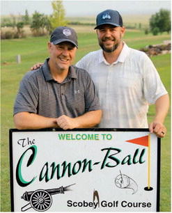 ROBIN FLADAGER (left) member of ….