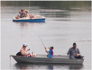 A WHOLE LOT OF FISHING ….