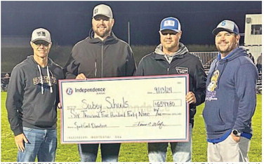 INDEPENDENCE BANK presented a check …. INDEPENDENCE BANK presented a check ….
