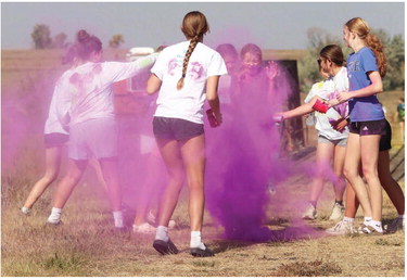COLOR ME PINK AND YELLOW ….