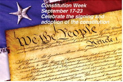 Constitution Week Sept. 17-23