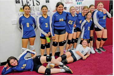 JUNIOR HIGH GIRLS Scobey volleyball ….