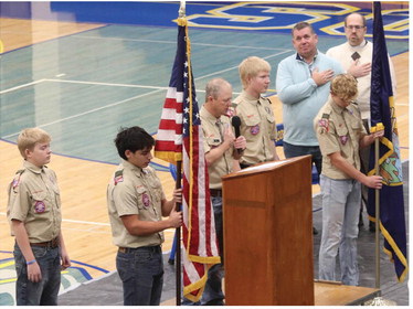 THE ANNUAL VETERAN’S DAY PROGRAM ….