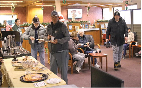 IT IS CHRISTMAS OPEN HOUSE ….