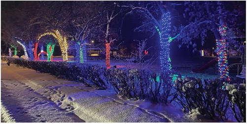 ROSELAND PARK LIGHTS ARE ON ….