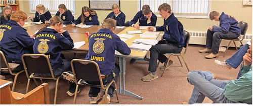 SCOBEY FFA CHAPTER   ….
