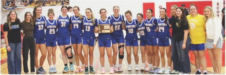 SCOBEY GIRLS POSE with their ….