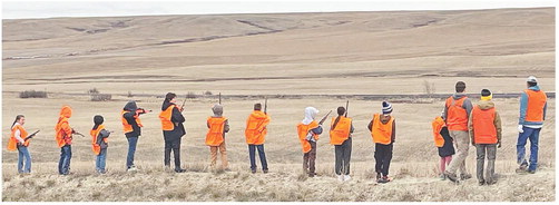 Young Hunters Complete  Education Course with  Field Training