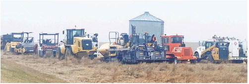 EVERYTHING lined up and ready ….