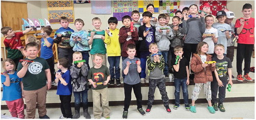 Scobey Cub Scouts  Race at Annual  Pinewood Derby