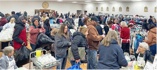 THE CATHOLIC SPRING rummage sale, ….