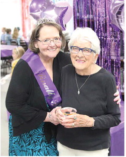 RHONDA BOURGOIN (left) decided it ….